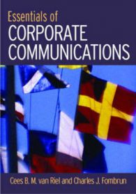 Bokomslag for "Essentials Of Corporate Communication" av Taylor & Francis, med fokus på effektiv bedriftskommunikasjon og praksis.