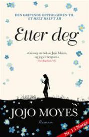 Bøker fra Bokia.no, "Etter deg" pocketutgave viser omslaget med tittel og forfatter på forsiden.