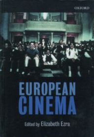 Bokomslag for European Cinema (Pocket) av Oxford University Press, om film og kino, med bilde av en kinofilm.