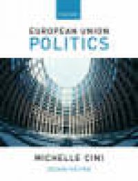 Pocket-bok om europeisk unionspolitikk med illustrasjoner og diagrammer, utgitt av Oxford University Press.