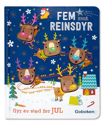 Fem små reinsdyr