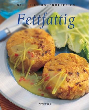 Bok om fettfattig mat og drikke fra Spektrum Forlag, innbundet utgave med tittel Fettfattig, vist på bildet.