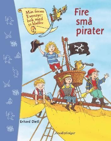 Fire små pirater