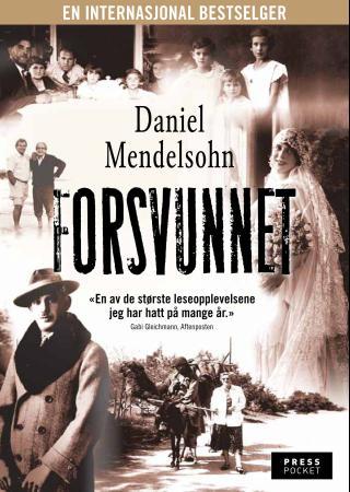 Forsvunnet (Pocket) oversatt sakprosa for voksne, bokomslag med tittel og forlagets logo visible.
