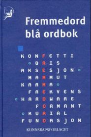Fremmedord blå ordbok
