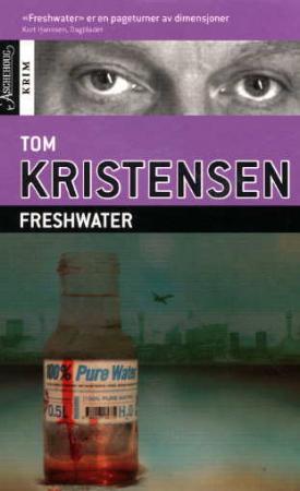 Norsk skjønnlitteratur for voksne, "Freshwater" av Aschehoug & Co, pocketbok med tittel og forfatter på omslaget