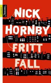 Bokomslag for "Fritt fall" av Aschehoug, en skjønnlitterær roman med et dramatisk design og abstrakte farger.