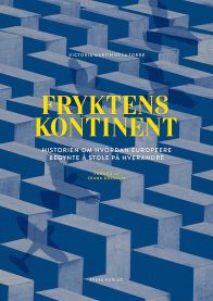 Bokomslag for Fryktens kontinent, en historie utgitt av Frekk forlag, med tittel og illustrasjon på forsiden