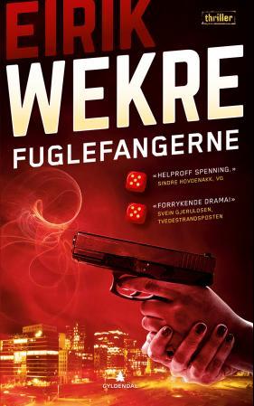 Bokomslag for "Fuglefangerne" av Gyldendal Norsk Forlag, norsk skjønnlitteratur for voksne, med illustrasjon på forsiden