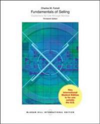 Fundamentals of Selling