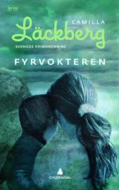 Bokomslag av "Fyrvokteren" innbundet utgave, geografikvalifikatorer, utgitt av Gyldendal.