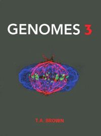 Genomes 3 pocket-bok om matematikk og naturvitenskap av Taylor & Francis, med diagrammer og innholdssider.