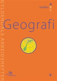 Geografi medio A arbeidshefte fra Gyldendal med kart og oppgaver for skolebruk.