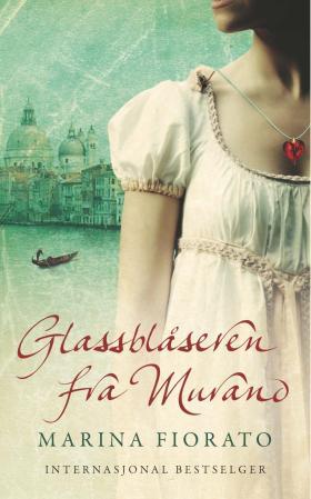 Glassblåseren fra Murano Pocket, oversatt skjønnlitteratur for voksne med illustrasjon, utgitt av Vega forlag.