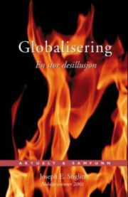Bokomslag for "Globalisering" av Spektrum, innbundet politikkbok med tittel om globalisering og internasjonal økonomi.