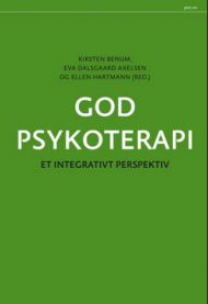 En psykologibok om god psykoterapi med integrativt perspektiv fra Pax, viser bokomslaget med terapeutisk illustrasjon.