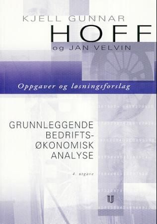 Grunnleggende bedriftsøkonomisk analyse