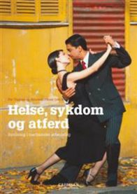 Bilde av boken "Helse, sykdom og atferd" fra Cappelen, innen medisin og sykepleie, med omslagsdesign og tittel.