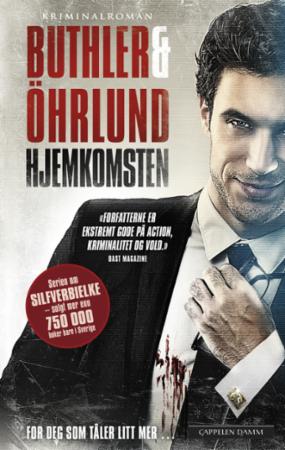 Bokomslag for "Hjemkomsten" av Cappelen Damm AS, pocketutgave av oversatt skjønnlitteratur for voksne, med tittel og forfatter.