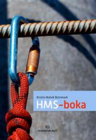 Bok om HMS innen økonomi, finans og næringsliv, utgitt av Fagbokforlaget, vises med tittel og forlagslogo.