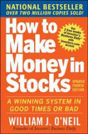 Boka "How to Make Money in Stocks" av Bokia.no, finansbok om investeringssystemer, ny utgave, pocketutgave, vises foran.