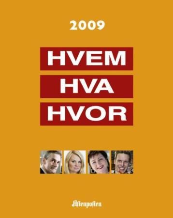 Hvem hva hvor 2009