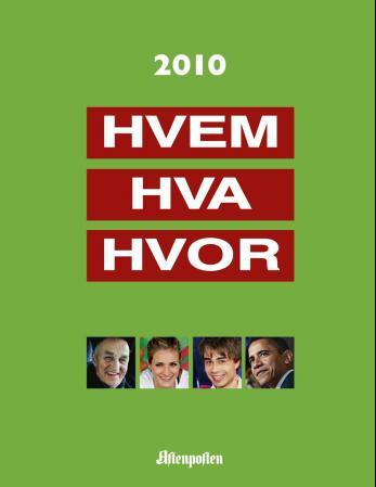 Hvem hva hvor 2010