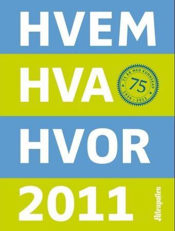 Hvem hva hvor 2011