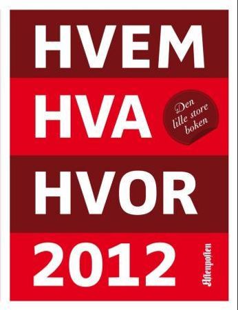 Hvem hva hvor 2012