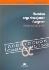 Hvordan organisasjoner fungerer: arbeidsbok og casesamling