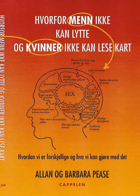 Hvorfor menn ikke kan lytte og kvinner ikke kan lese kart - Bokia.no