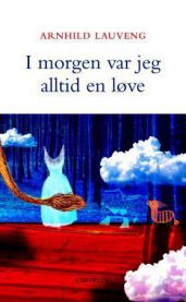 En pocketbok i psykologi med tittelen "I morgen var jeg alltid en løve" av Cappelen, vist med åpen side og blå cover.