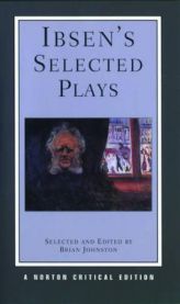 Bokomslag for Ibsens utvalgte skuespill, Norton Critical Editions, pocketutgave, litteratur av W. W. Norton