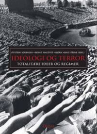 Bokomslag for "Ideologi og terror" av Dreyer, politikkbok i pocketformat med tema om totalitære ideologier og regimer.