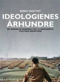 Bokomslag for "Ideologienes århundre" av Dreyer, filosofibok i pocketformat med tittel og illustrasjon.