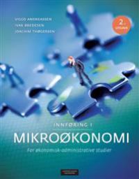 Bokomslag for Innføring i mikroøkonomi av Cappelen Damm, en lærebok i mikroøkonomi innen samfunnsøkonomi.