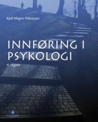 Bilde av boken Innføring i psykologi fra Gyldendal, med tittel og forsideillustrasjon om psykologi.