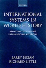 Pocket-bok om internasjonale systemer i verdenshistorie, viser bokomslag med tittel og internasjonale relasjoner.