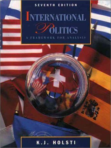 Bilde av boken "International Politics: A Framework for Analysis" av Bokia.no, viser bokomslaget med tittel og forfatter.