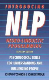 Bok om neuro-lingvistisk programmering av Harper Collins, viser en åpen bok med psykologisk innhold om å forstå og påvirke mennesker.