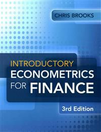 Introductory Econometrics for Finance