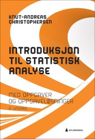 Bilde av boka "Introduksjon til statistisk analyse" fra Gyldendal, en innføring i grunnleggende statistiske metoder.