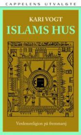 Bokomslag for Islams hus: verdensreligion på fremmarsj av Cappelen, religion, pocketutgave, illustrasjon av islam i bok.
