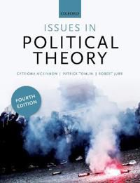 Bok om politisk teori fra Bokia.no, viser forsiden av "Issues in Political Theory" pocketutgave med tittel og design.