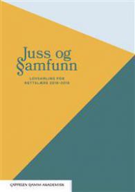 Juss og samfunn: lovsamling for rettslære 2018-2019
