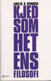 Bilde av boken "Kjedsomhetens filosofi" i innbundet utgave fra Universitetsforlaget, med bokomslag og tittel synlig.