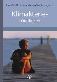 Bok om klimaktperioden fra Gyldendal, medisin og sykepleie, vist med forsiden av Klimakteriehåndboken.