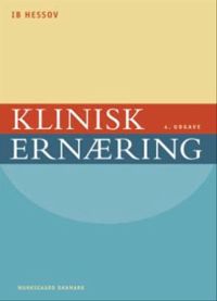 Pocket klinisk ernæring medisin- og sykepleiebok fra Munksgaard, illustrasjon av boken med ringperm.