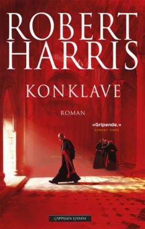 Omslagsbilde av "Konklave" pocketbok, en oversatt skjønnlitteratur for voksne utgitt av Cappelen Damm AS.