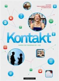 Bilde av Kontakt: Norsk for yrkesfag Vg1-Vg2, lærebok fra Cappelen Damm for videregående skole.